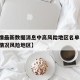 【疫情最新數(shù)據(jù)消息中高風(fēng)險(xiǎn)地區(qū)名單,疫情最新情況風(fēng)險(xiǎn)地區(qū)】