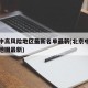 北京中高風險地區(qū)最新名單最新(北京中高風險區(qū)地圖最新)