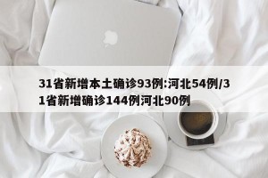 31省新增本土確診93例:河北54例/31省新增確診144例河北90例
