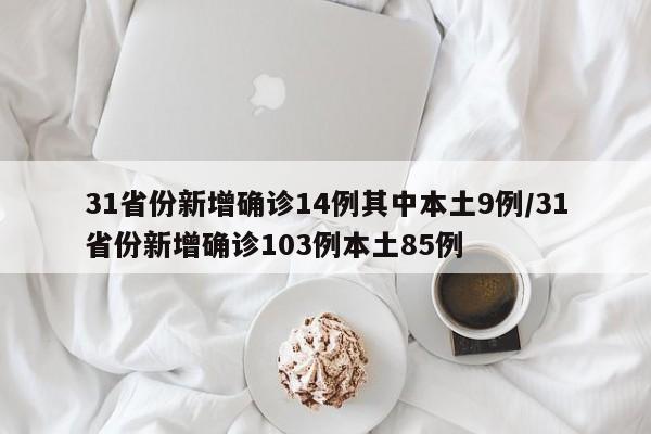 31省份新增確診14例其中本土9例/31省份新增確診103例本土85例