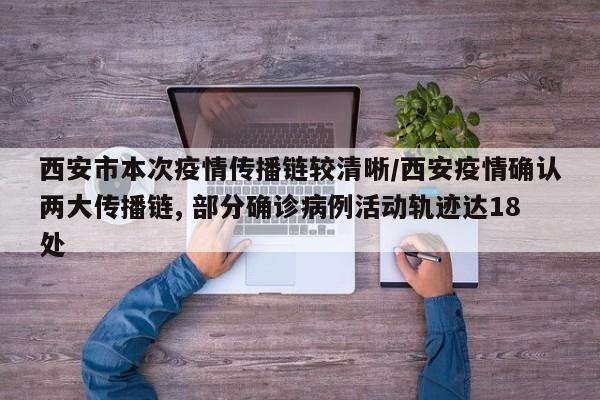 西安市本次疫情傳播鏈較清晰/西安疫情確認兩大傳播鏈, 部分確診病例活動軌跡達18處